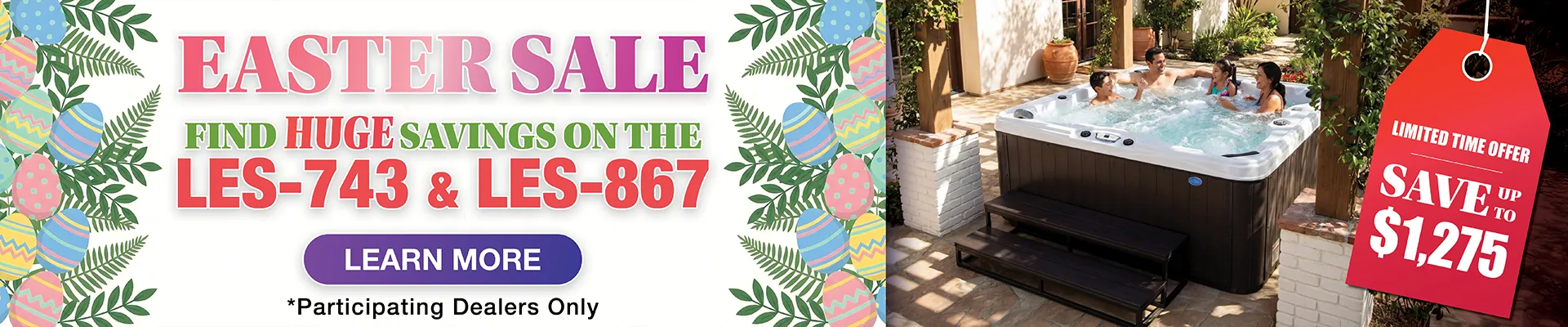 Calspas hot tub being used in a family setting - Gallipolois