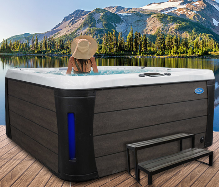 Calspas hot tub being used in a family setting - hot tubs spas for sale Gallipolois